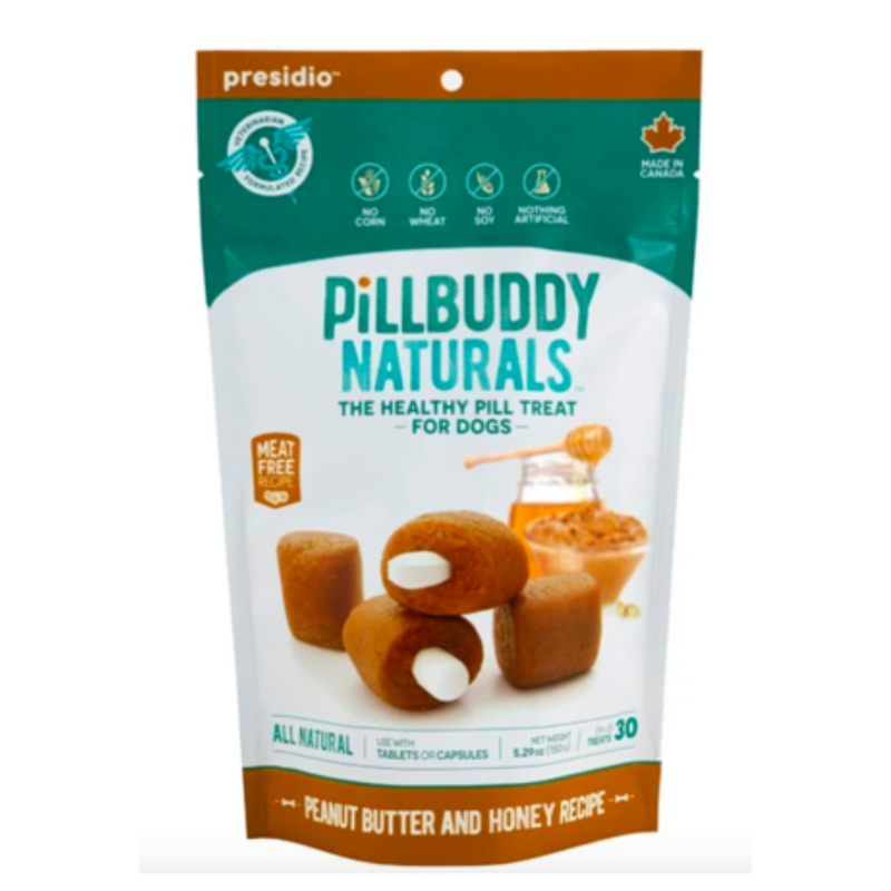 Presidio Pill Buddy Naturals | Peanut Butter And Honey