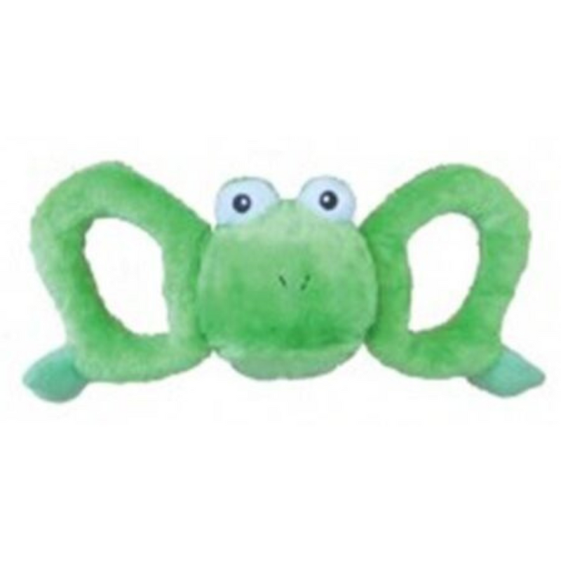 Jolly Pets Joly Tug-A-Mals Canvs Frog, Small