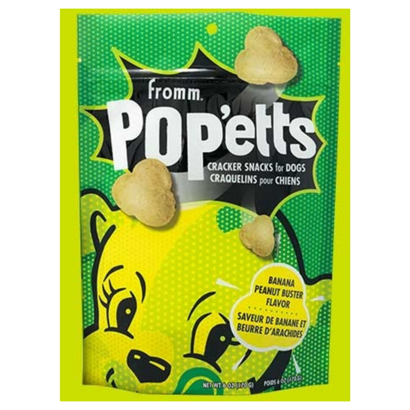 Fromm Pop'etts Banana Peanut Butter Dog Treats 6oz