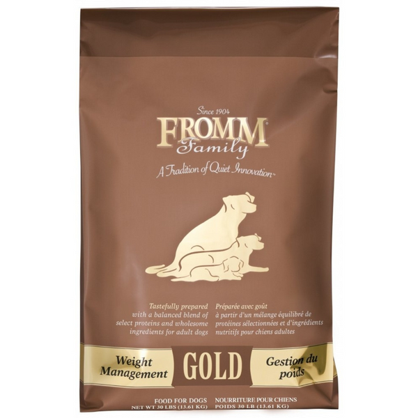 Fromm Gold Weight Management Adult Dog Food, 30 Lb