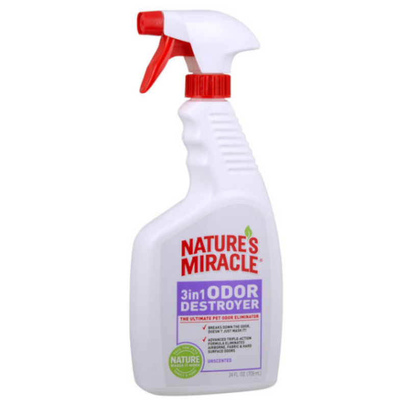 Nature’s Miracle 3in1 Odor Destroyer-Spray 24oz