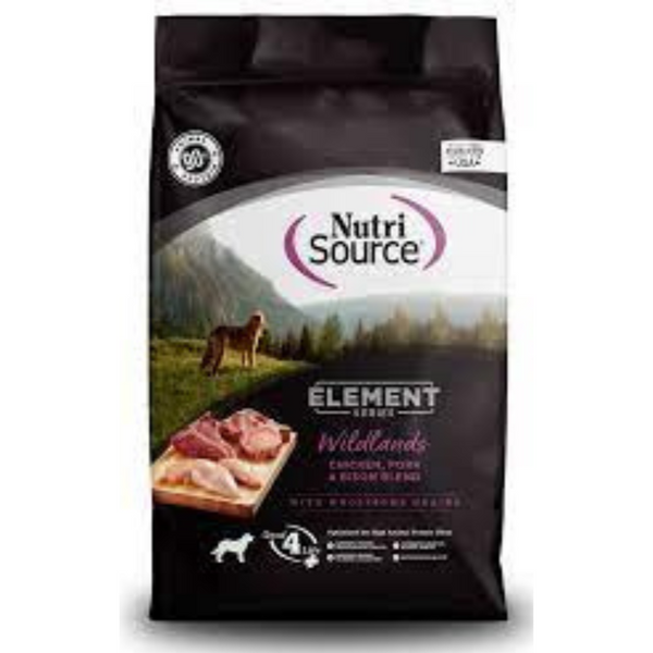 Nutri Source Element Series - Wildlands (chicken, pork, and bison) 4lbs