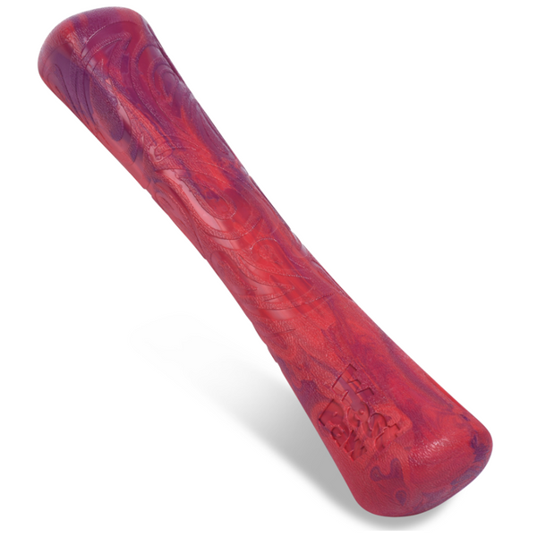 West Paw Seaflex Drifty Dog Chew Toy, Hibiscus Red, Small