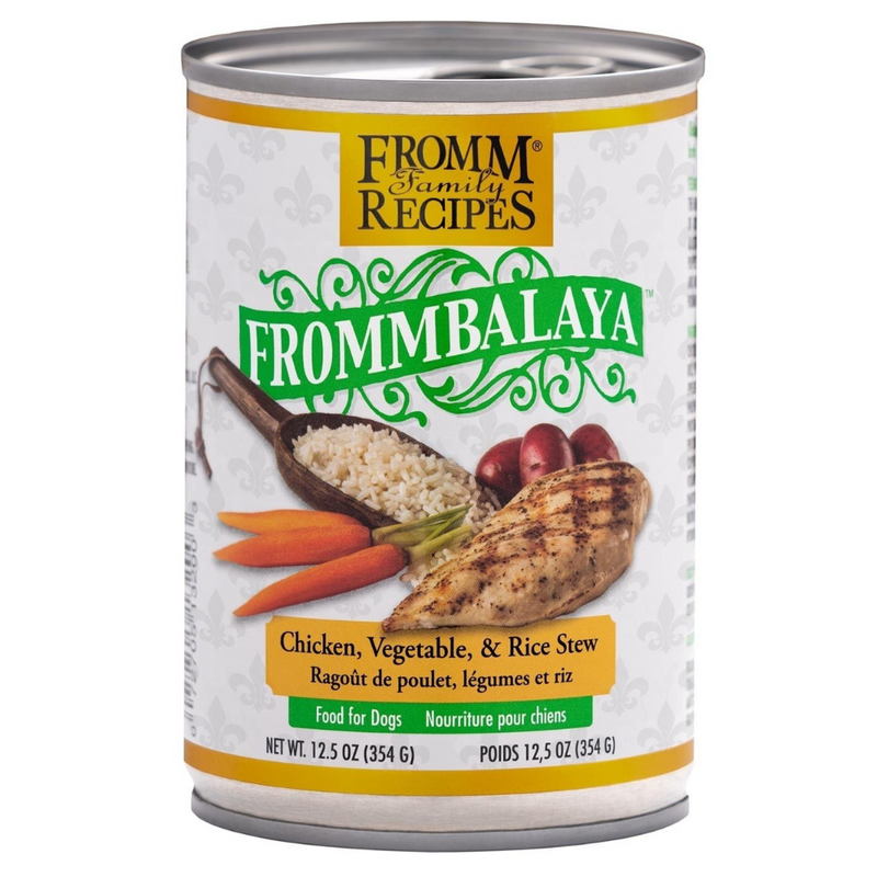 Frommbalaya Chicken, Vegetable, & Rice Stew Canned Dog Food, 12.5oz