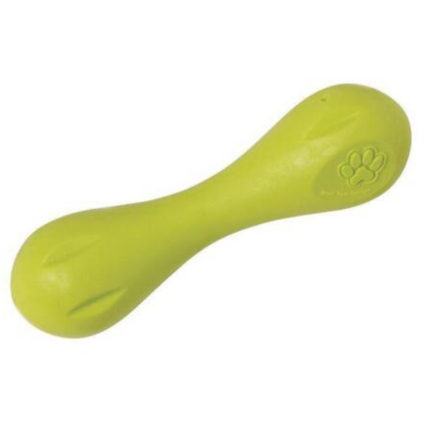 West Paw Plastic Green Small Hurley Tough Dog Chew Toy