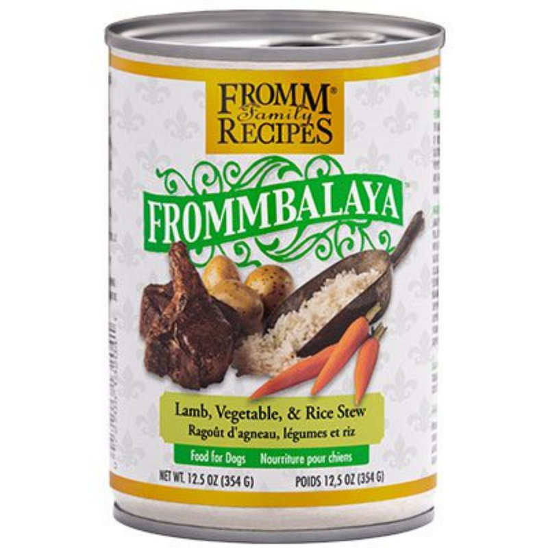 Frommbalaya Lamb, Vegetable, & Rice Stew Canned Dog Food, 12.5oz