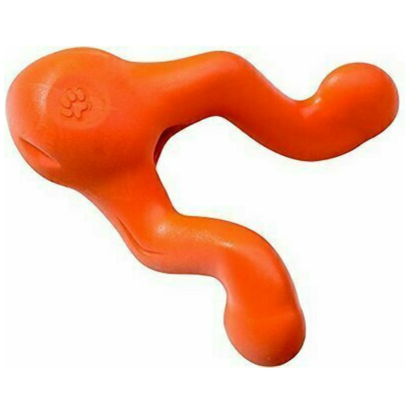 West Paw Tizzi Dog Toy Tangerine 4.5"