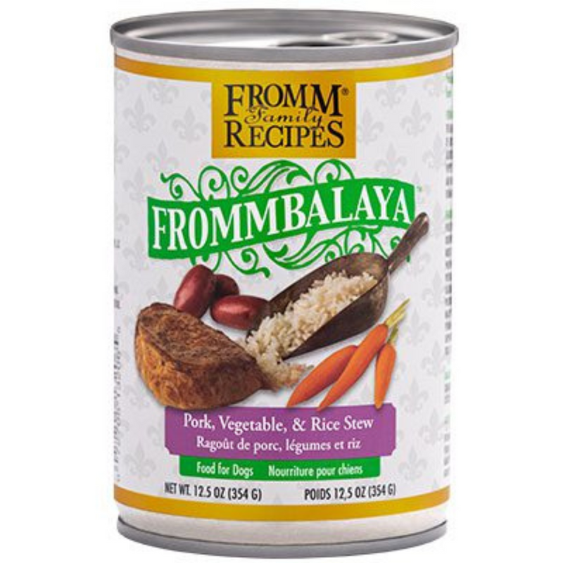 Frommbalaya Pork, Vegetable, & Rice Stew Canned Dog Food, 12.5oz
