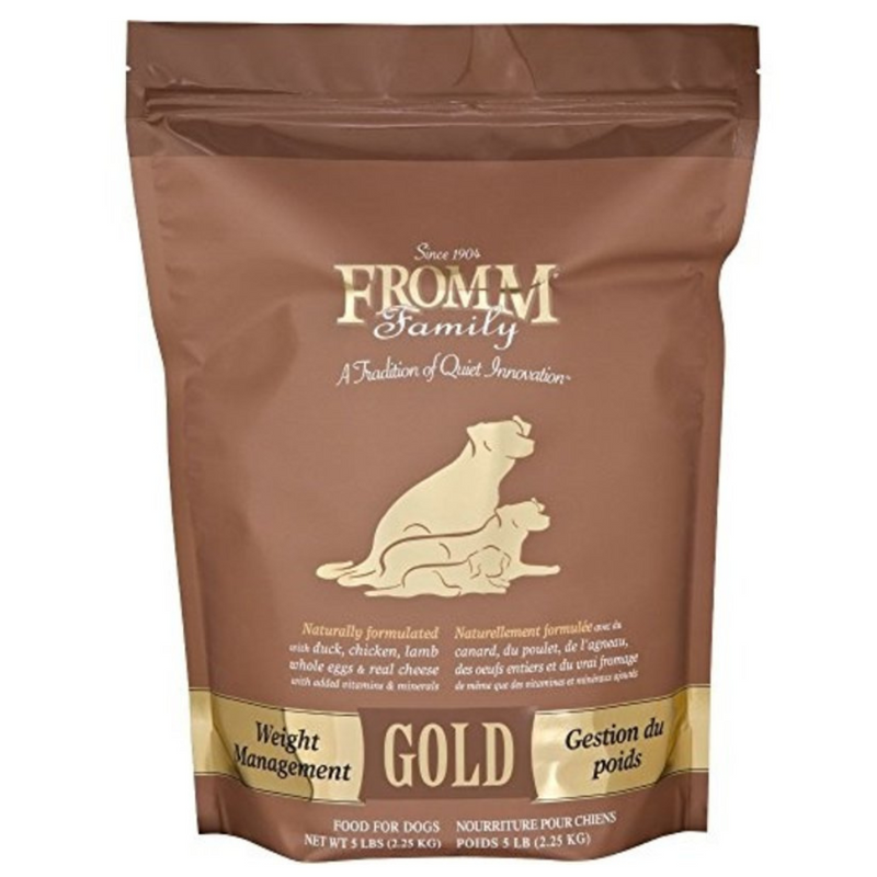 Fromm Gold Dog Food Weight Management, 5 Lb