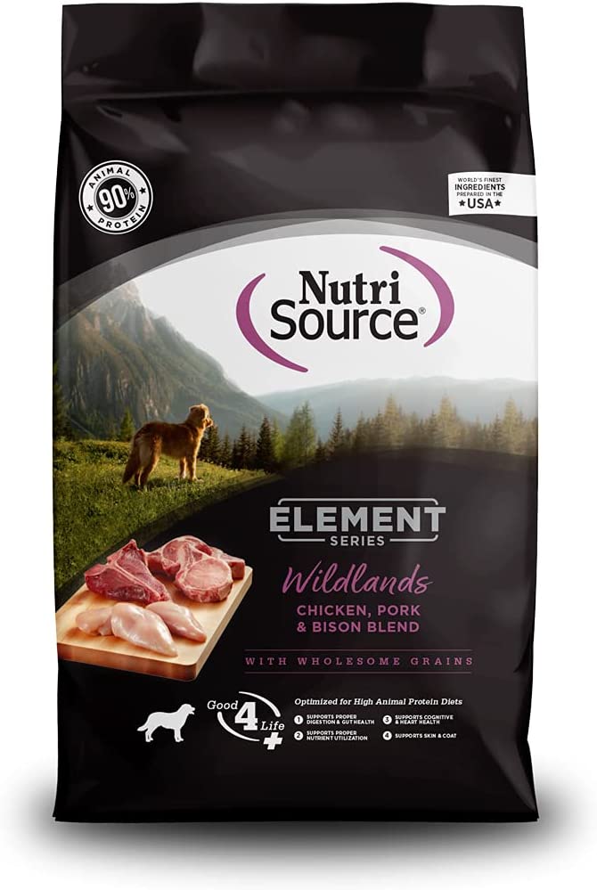 NutriSource Element Series - Wildlands Dry Dog Food, 4-lb