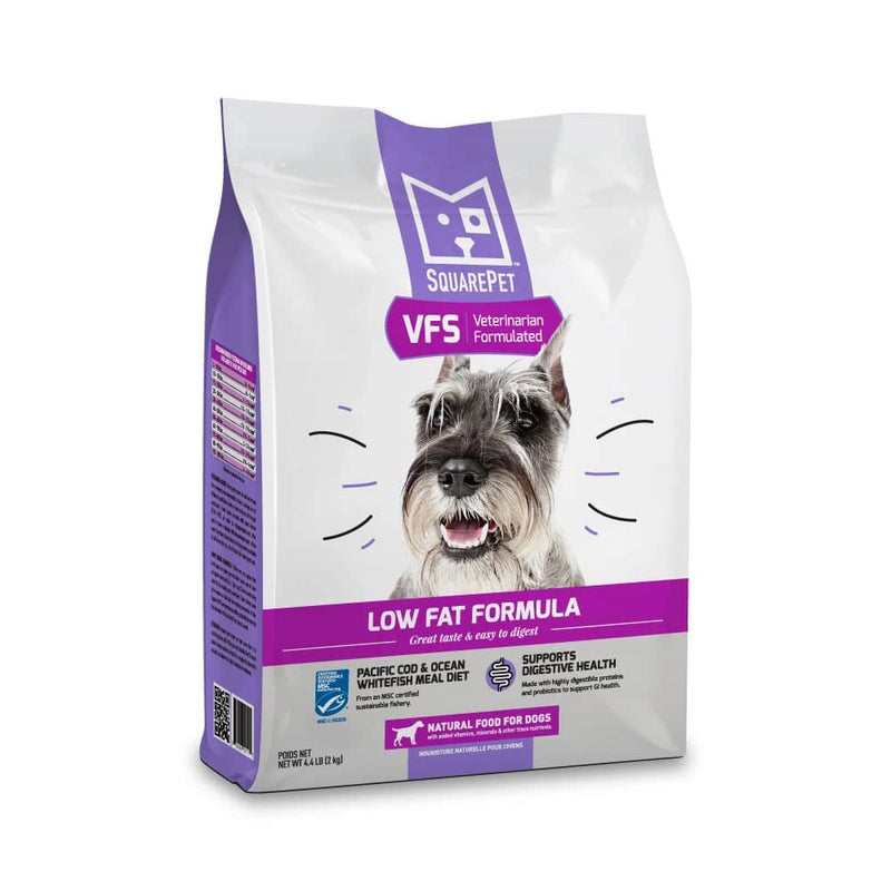 SquarePet VFS Low Fat, Dry Dog Food, 4.4 lb