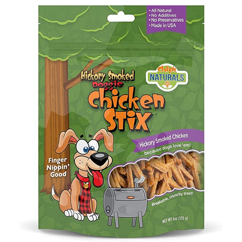Hickory Smoked Doggie Chicken Stix, 6 oz
