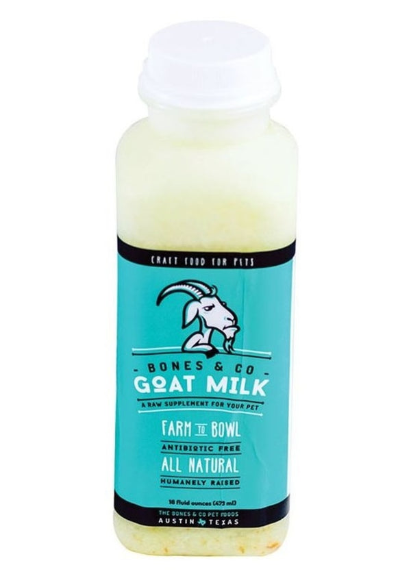 Bones & Co Frozen Goat Milk, 16-oz Bottle