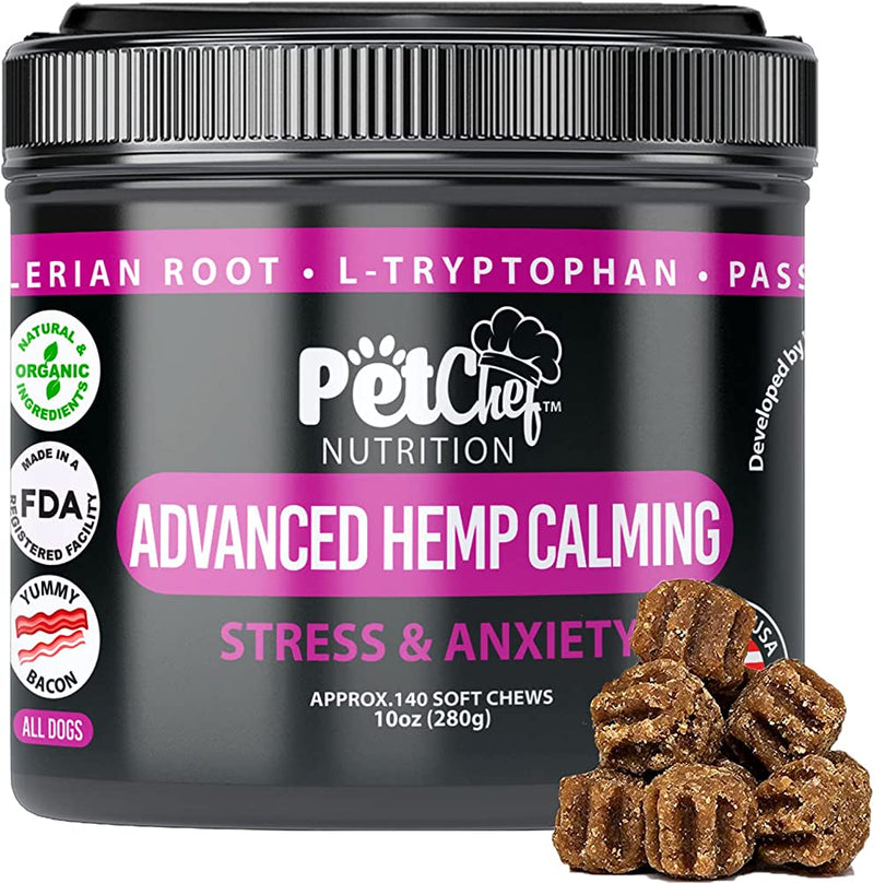 PetChef Advanced Hemp Calming Soft Chews, 10oz