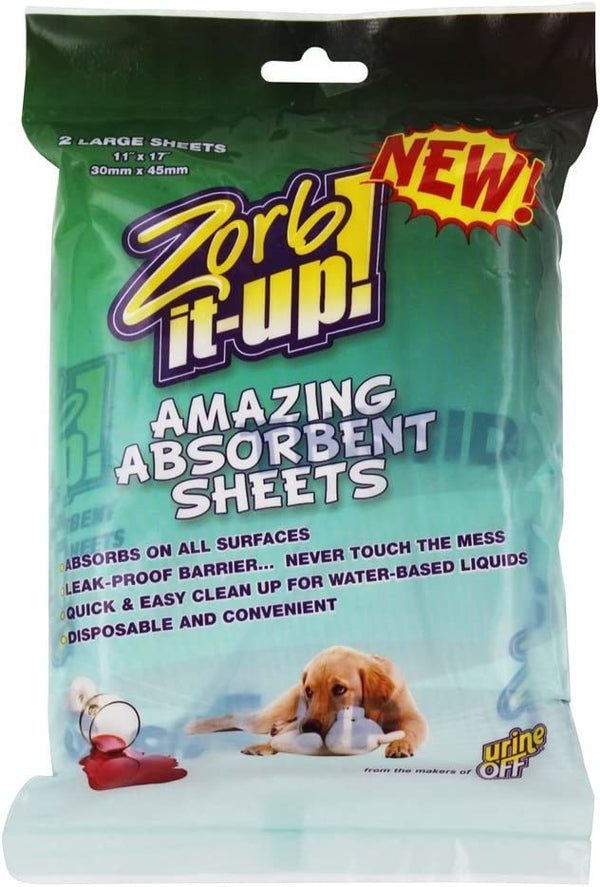 Zorb It Up Absorbent Sheets